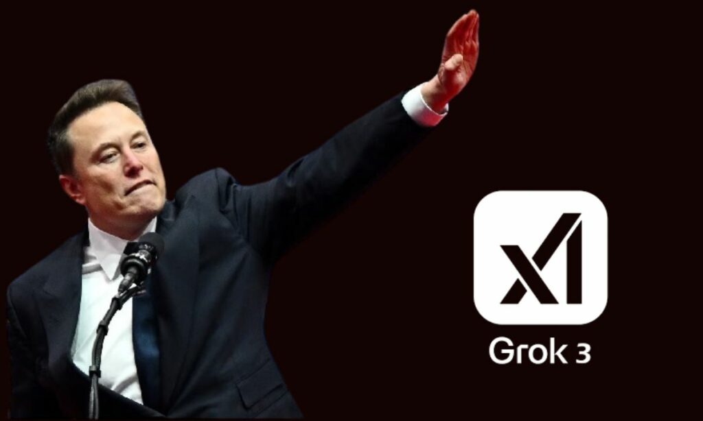 Elon Musk introduces the latest xAI offering Grok-3 on Feb. 17, 2025.