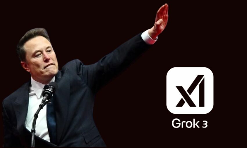 Elon Musk introduces the latest xAI offering Grok-3 on Feb. 17, 2025.