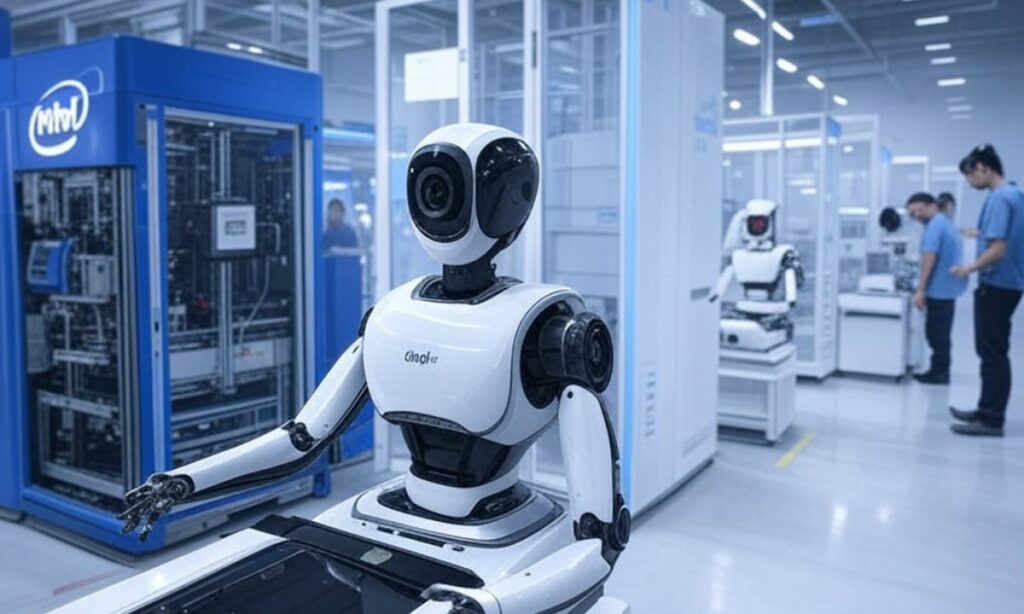 Intel's AI robots crafting next-gen chips