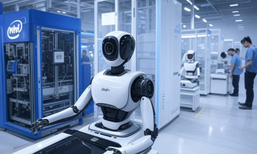 Intel's AI robots crafting next-gen chips