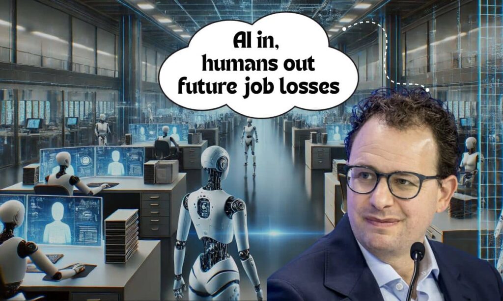 Anthropic chief executive predicts that artificial intelligence poses potential risk of eliminating half of entry-level jobs by 2030.