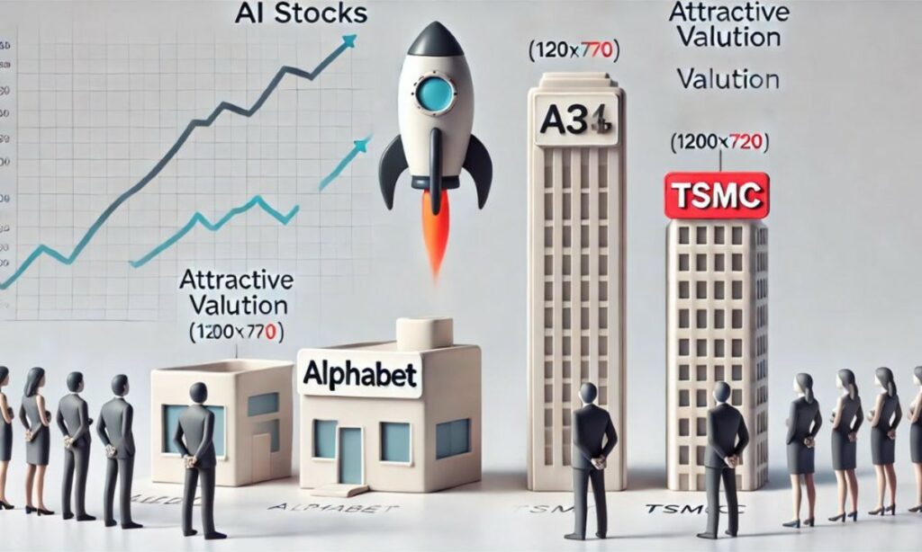 AI stock surge leaves Alphabet and TSMC looking cheap.