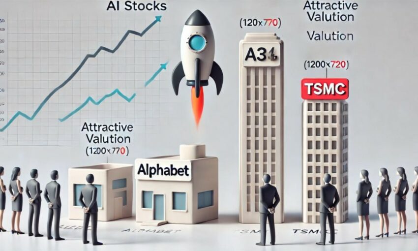 AI stock surge leaves Alphabet and TSMC looking cheap.