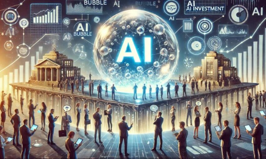 expert warnsof AI investment bubble burst.