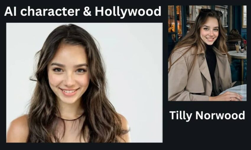 AI character Tilly Norwood joins real-world talent race.