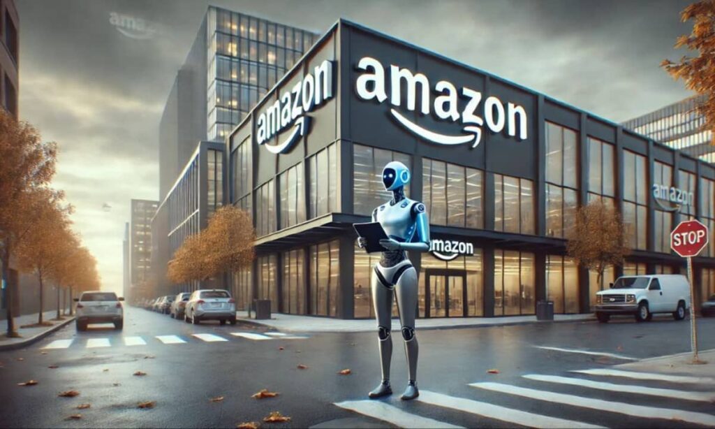 Amazon layoffs spark debate over AI disruption.