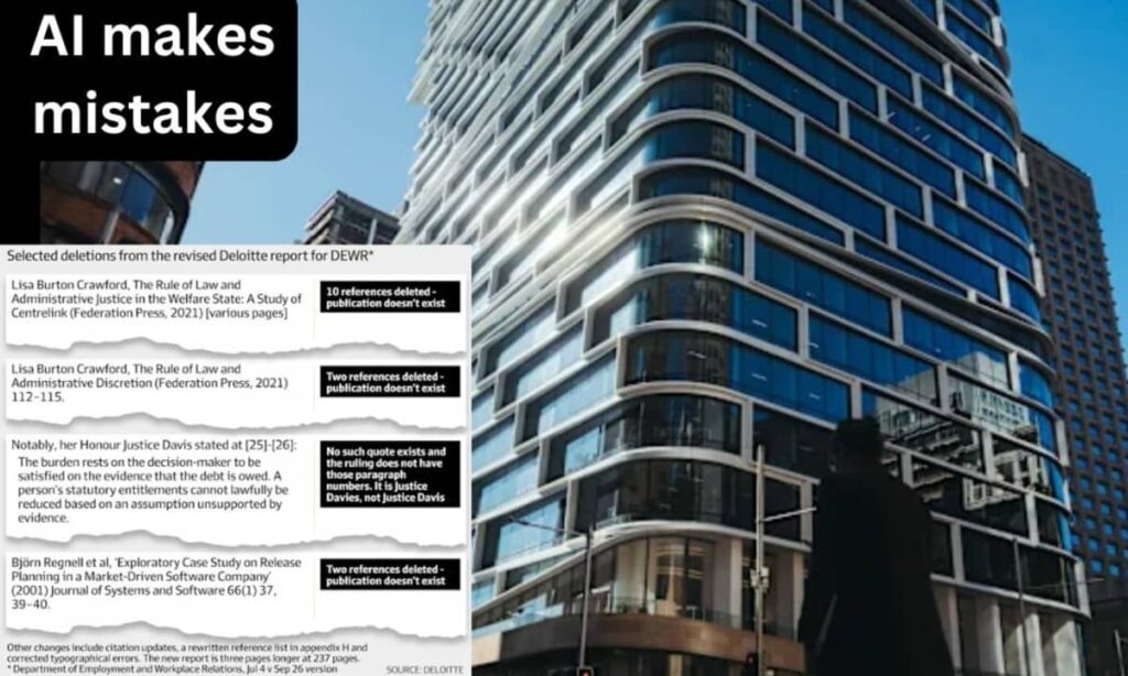 Government Refund as Deloitte Concedes AI Errors.