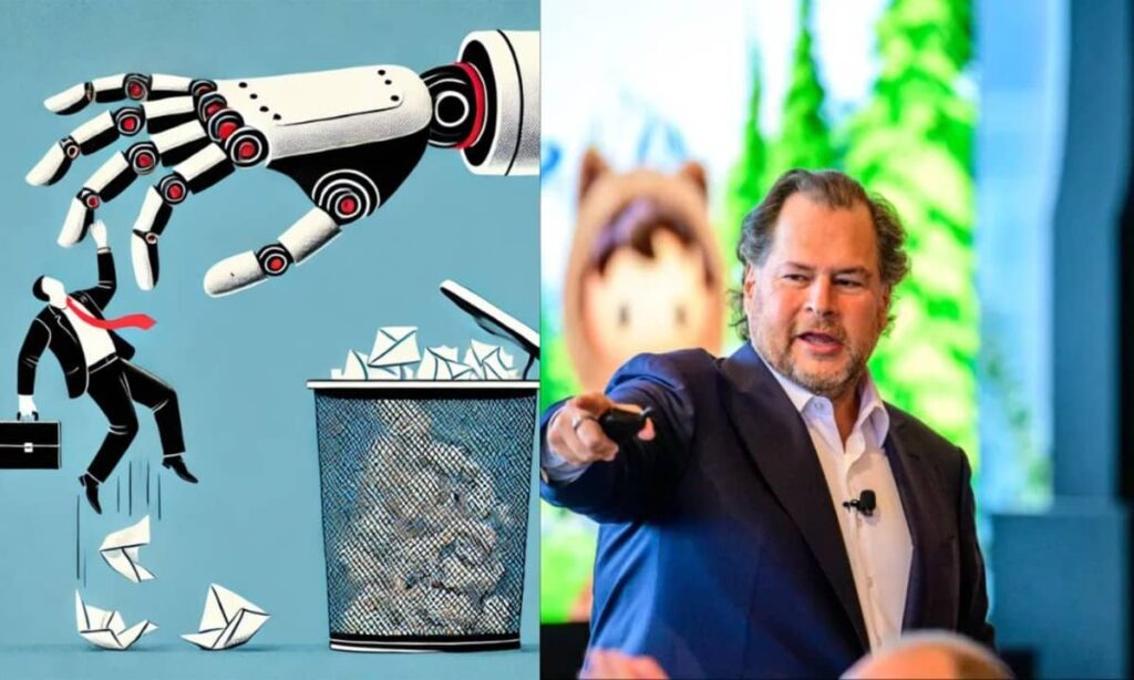 Salesforce CEO admits Layoffs real but AI cannot truly replace humans.