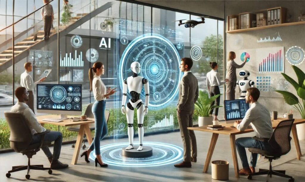 AI-humans to steer business of the future despite layoffs.