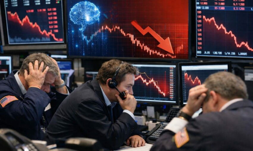 AI fears spark software stock selloff as Wall Street braces for disruption.