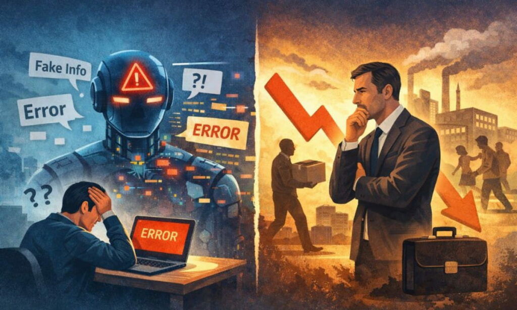 AI hallucinations haunt users more than job loss fears finds a Claude survey.