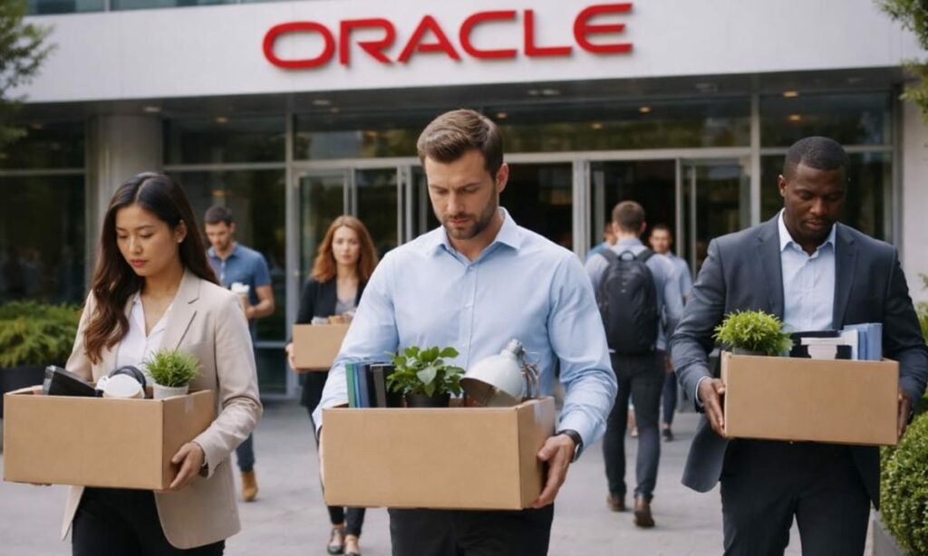 AI effect explicit gain,; now Oracle lays off employees.