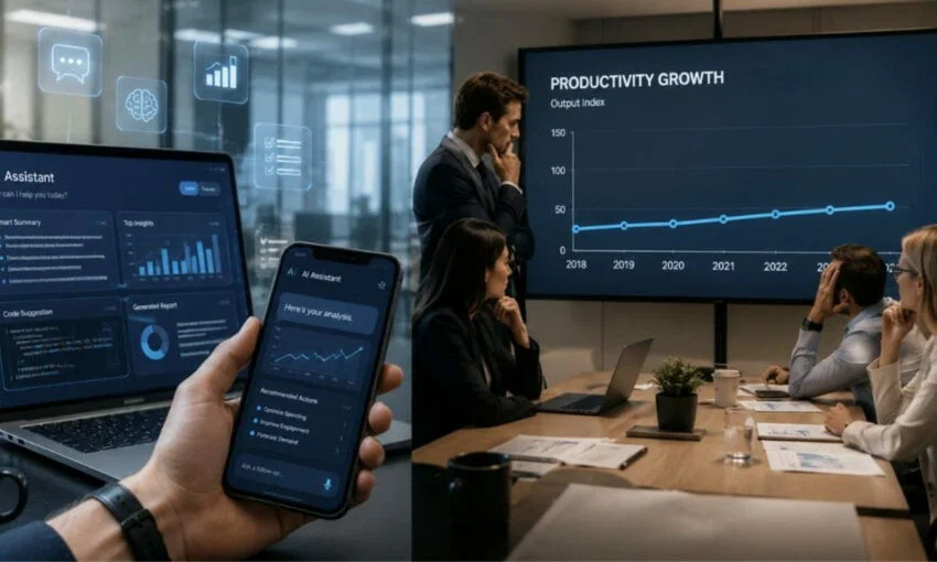 The AI productivity gap is real — here's how long it takes to close.