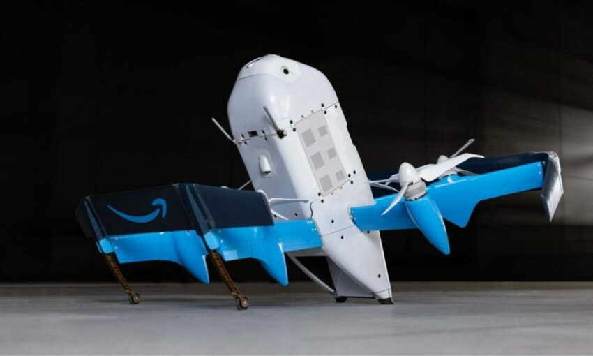Amazon drone delivery is about to become far harder to ignore.