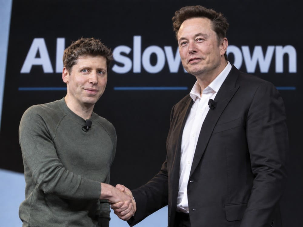 Altman, Musk unite behind AI slowdown.